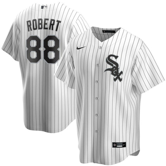 Men'S Chicago White Sox Luis Robert White Player Name Baseball Jersey Mlb Baseball Jersey115